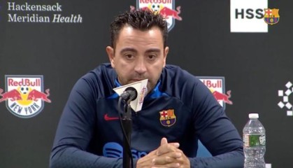 星空体育入口-哈维：莱万的进球迟早会来，巴萨引援越多越好